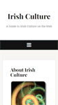 Mobile Screenshot of irishculture.ie