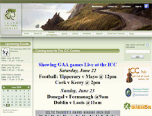 Tablet Screenshot of irishculture.org